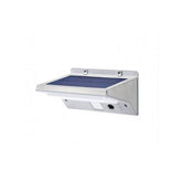 Motion Sensor Solar Wall Light - Grey 21 LEDs