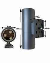 Superbeam Up & Down Solar Landscape Light / Wall Light.
