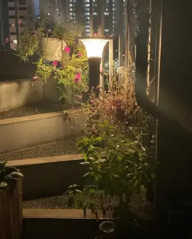 Solar Bollard Light - Chandelier