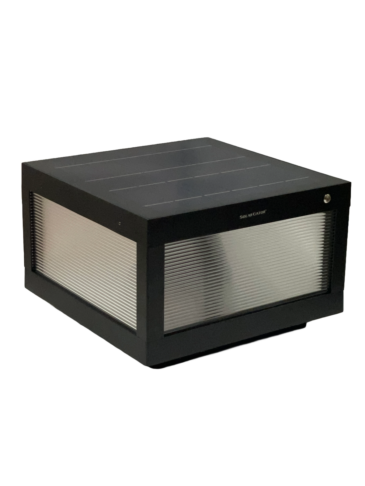 Solar Gate Post Lamp  - Pillar - Table Lamp - MoonCube (Large)