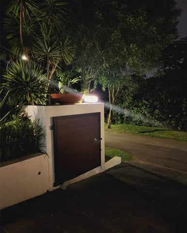 Solar Gate Post Lamp  - Pillar - Table Lamp - MoonCube (Large)