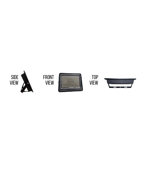 Starburst 200W Solar Spike / Flood Lights Comes with 35W Solar Panel